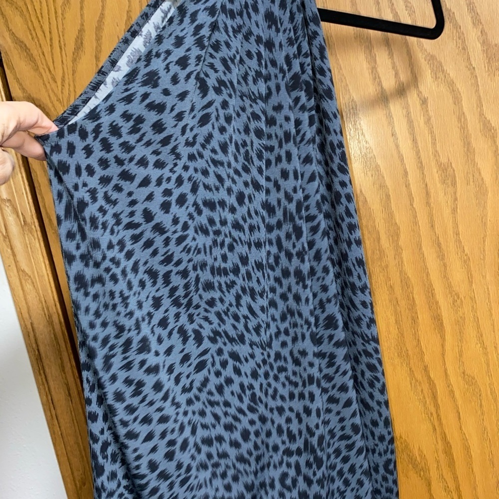 Banana Republic‎ Gray and Black Leopard Print Halter Top - XXS - Picture 6 of 6